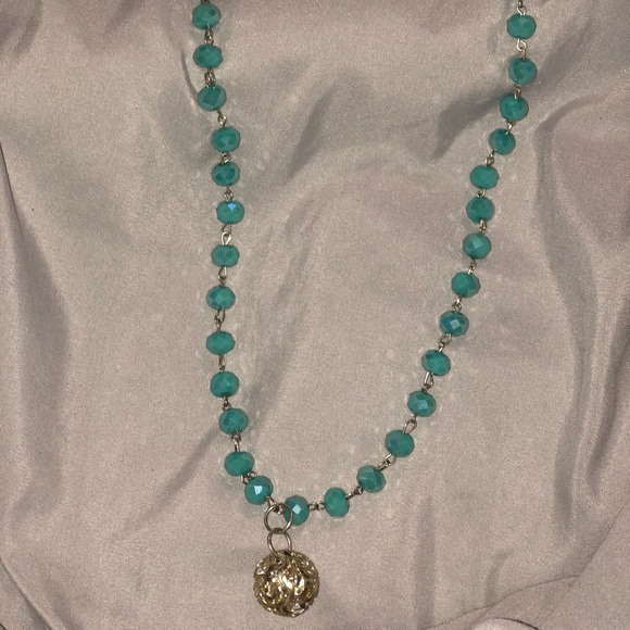 Necklace with silver ball - Picture 1 of 1